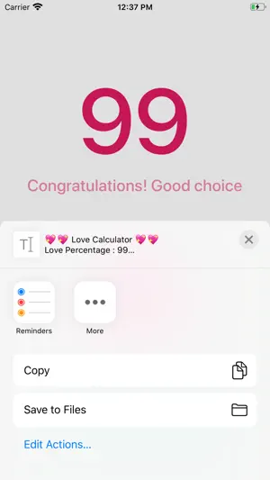 Love Calculator New screenshot 3