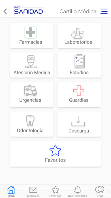 Sanidad Screenshot