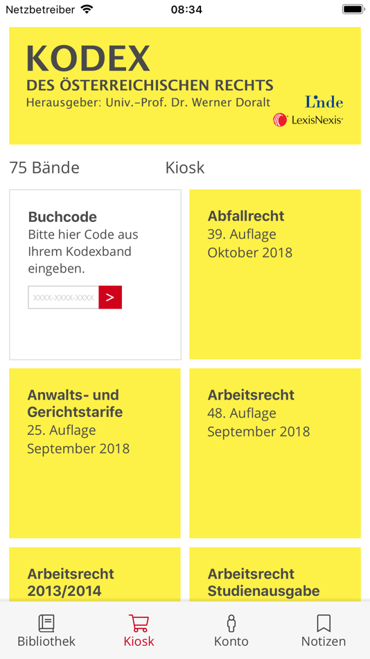 #1. KODEX (iOS) 由: KODEX VerlagsgesmbH