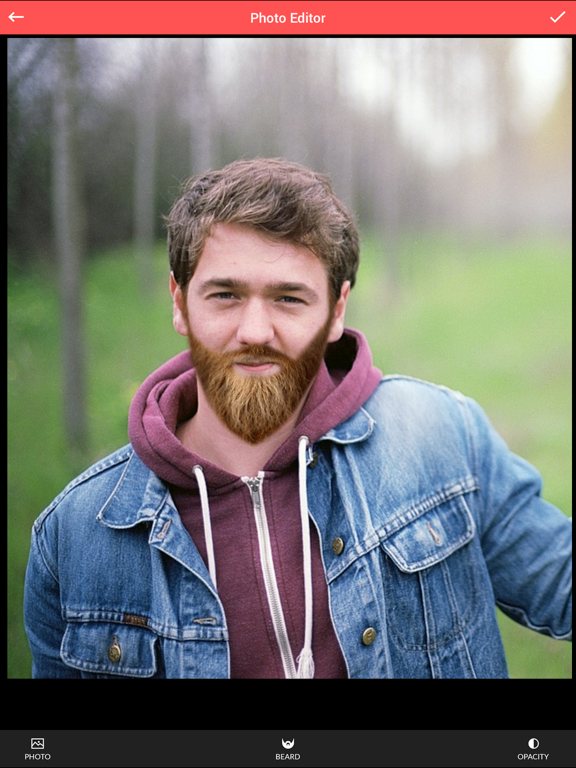 AI Beard Editor - Beard Camera iPad screenshot 5 - Photo & Video app