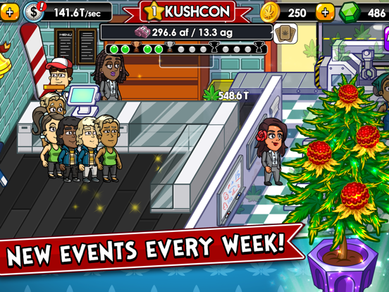 Weed Inc: Idle Tycoon iPad app afbeelding 1