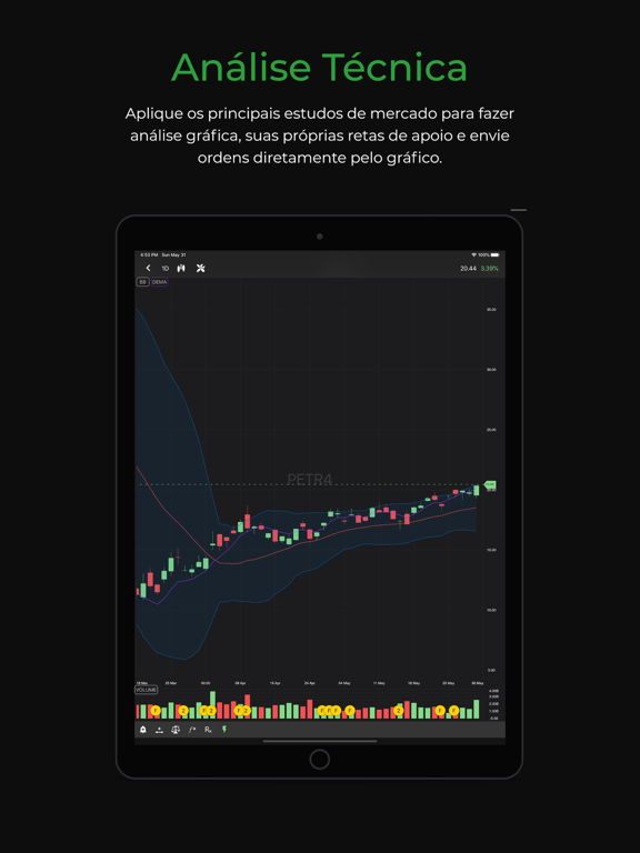 Screenshot #6 pour TradeMap: Acompanhe suas ações