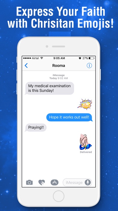 Christian Emoji-Bible Stickers Screenshot
