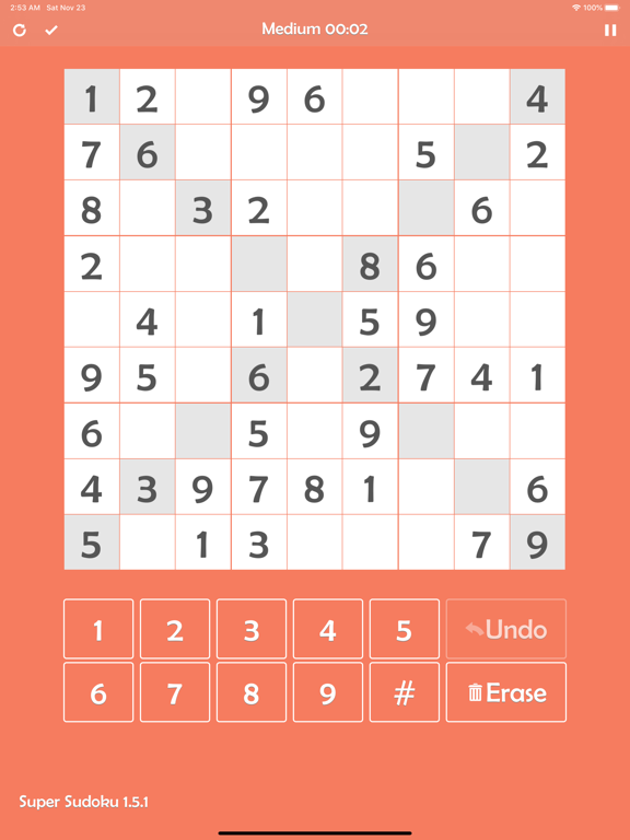 Screenshot #6 pour Super Sudoku - Brainstorming!!
