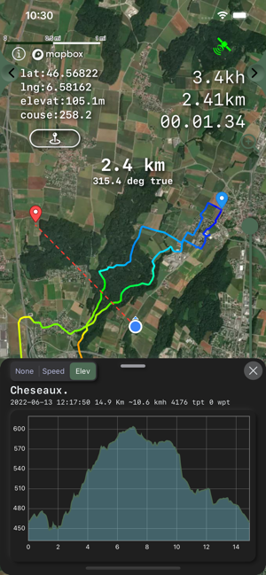 ‎GPS Tracker Navigation & Maps Screenshot