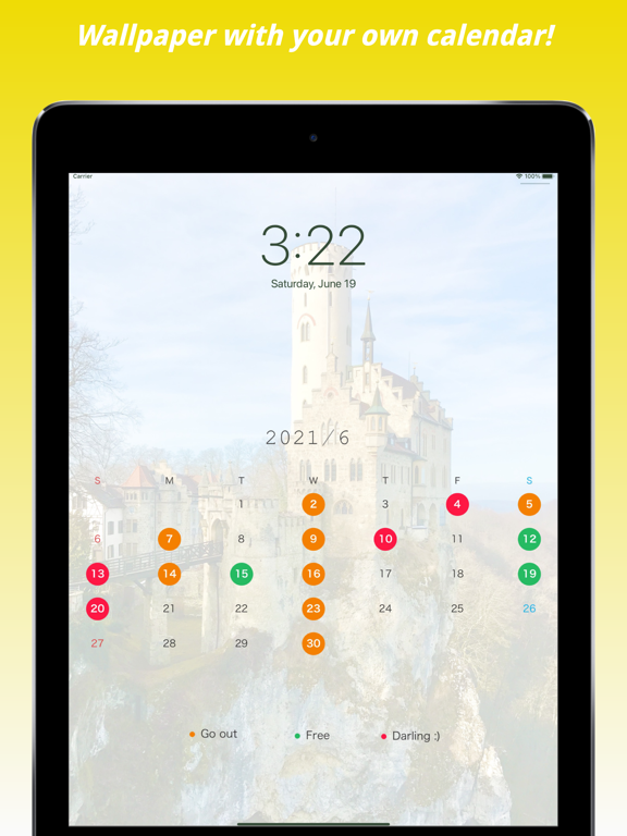 Screenshot #6 pour SnapCalendar- with your photos