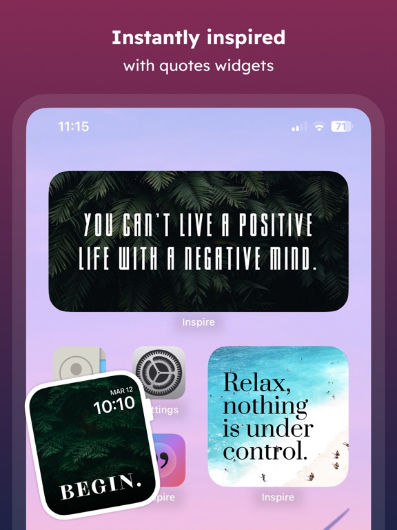 Screenshot #6 pour Inspire ~ Daily Quotes