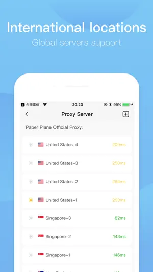Paper Plane -Safety VPN screenshot 2