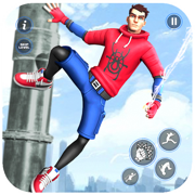 Flying Superhero Spider Games