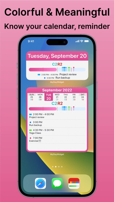 MyDayWidget - Calendar Widgetsのおすすめ画像7