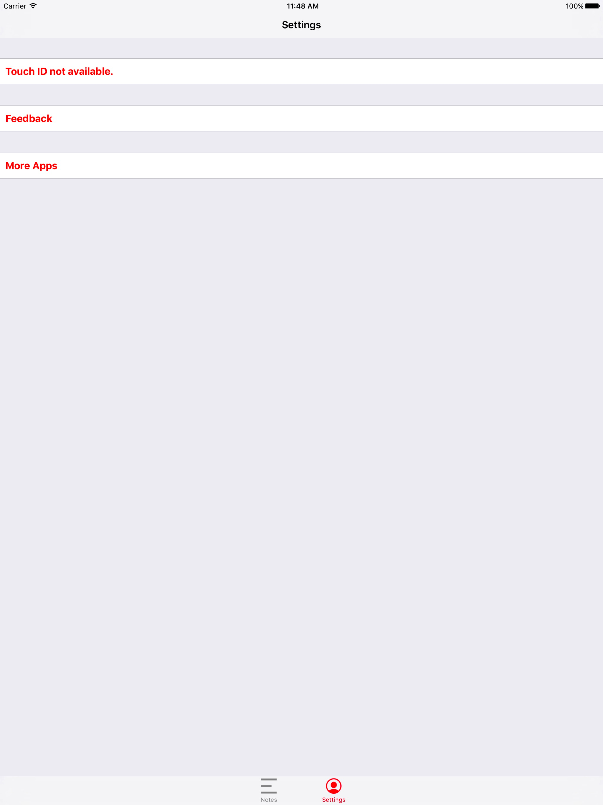 Biometric Notes screenshot 8