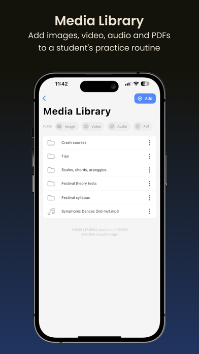 MetaPractice Teacher Screenshot