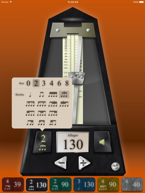 Screenshot #5 pour Metronome by Piascore
