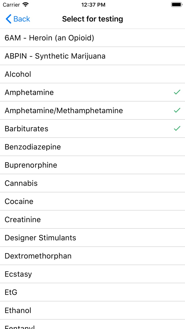iPhone screenshot