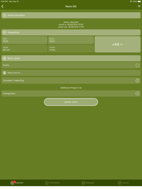 Screenshot #5 pour OSS Hospitality