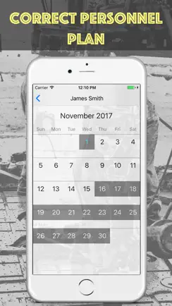 Shift Calendar for Oilfield iPhone image 2
