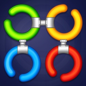 Ảnh chụp màn hình (6) Rotate Rings - Circle Puzzle
