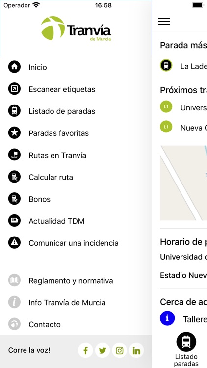 TDM App Tranvía de Murcia