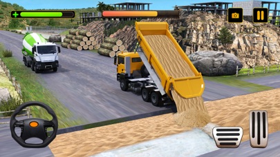 Excavator Simulator Truck Game Screenshot