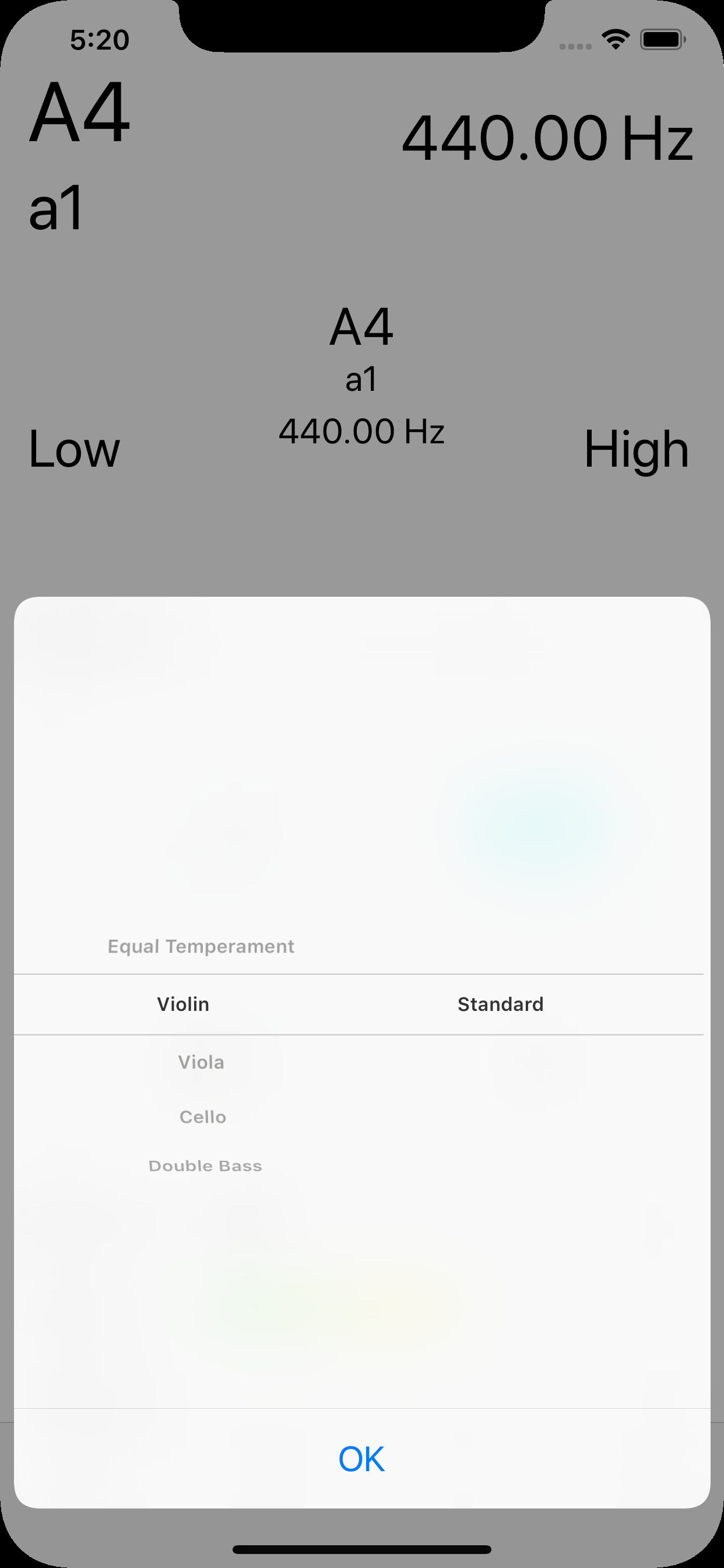 Violin Family Tuner screenshot 4