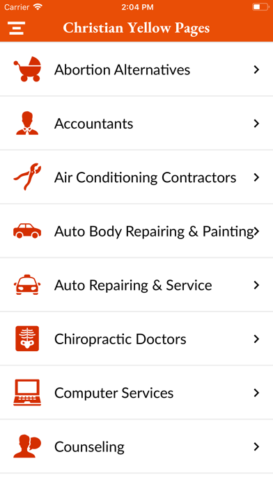 Christian Business Guide iPhone screenshot 3 - Business app