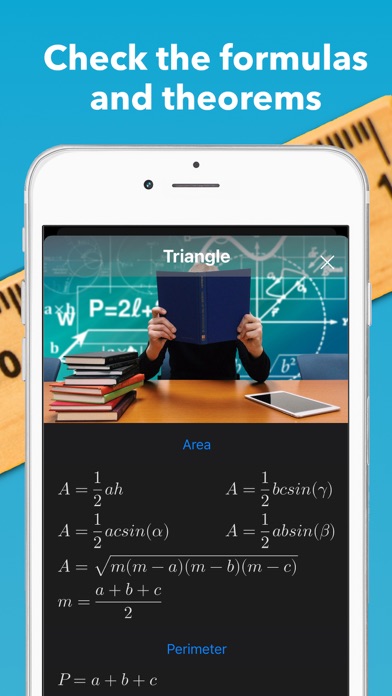 Geometry solver and calculator Screenshot