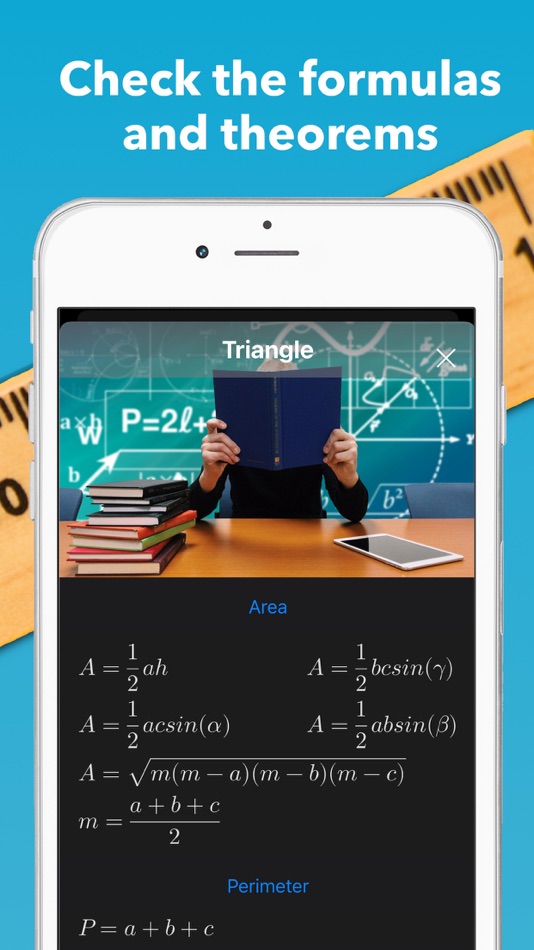 #8. Geometry solver and calculator (iOS) بواسطة: Rudolf Halmi