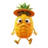 Anxious Pineapple Stickers icon