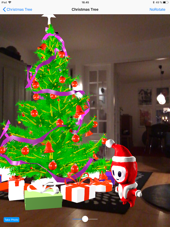 Augmented Christmas Tree iPad screenshot