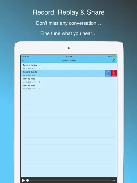Hearing Aid: Listening Device