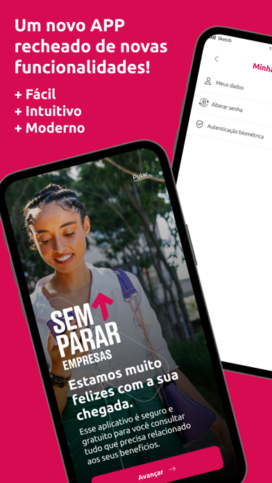 Benefícios: Saldo e produtos Screenshot