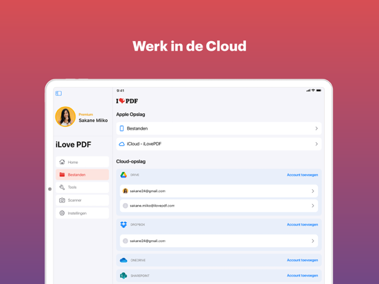 iLovePDF - PDF Editor & Scan iPad app afbeelding 8