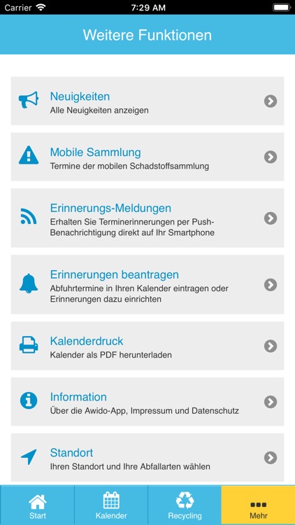 Pullach Abfall-App screenshot-5