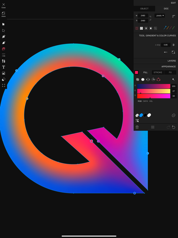 Vector Q by Imaengine iPad screenshot 6 - Photo & Video app