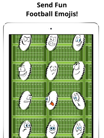 Football Emojis - Touchdown iPad screenshot