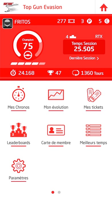 Screenshot #2 pour Karting Top Gun Evasion