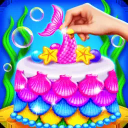 Mermaid Cake Maker Chef app icon