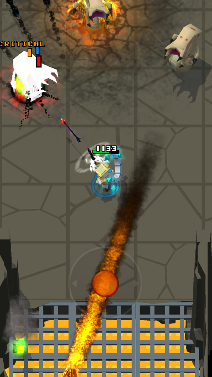 Pixel Blade Revolution iOS Mod IPA screenshot 4 - iOS game interface