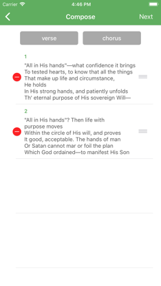 Project Hymnal screenshot 4
