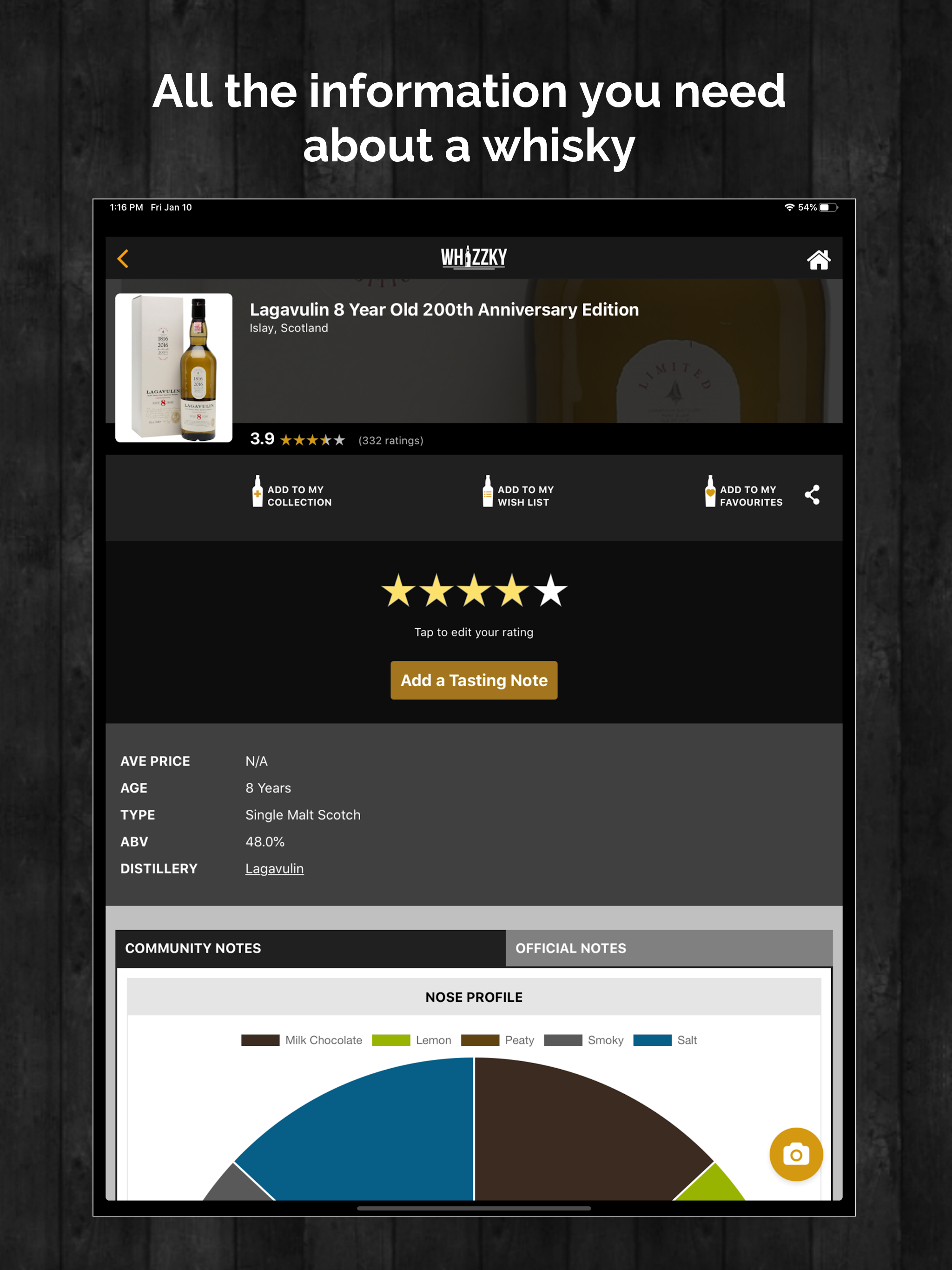 Whizzky Whisky Scanner