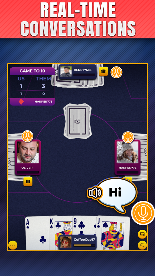 #8. Euchre.com - Euchre Online (iOS) 由: CASUALINO AD