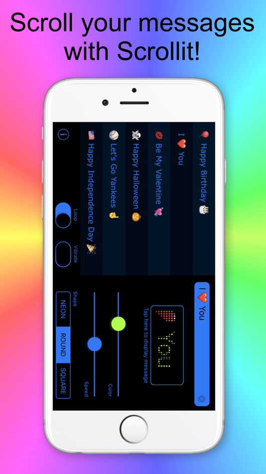 #1. Scrollit: display scrolling (iOS) 由: AMAXIM APPS, INC