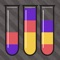 Sort the colored water and solve more than hundreds of levels in this addictive water sorting game