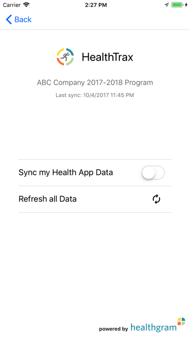 Screenshot #3 pour Healthgram App