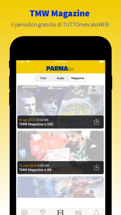Parma Live.com screenshot-5