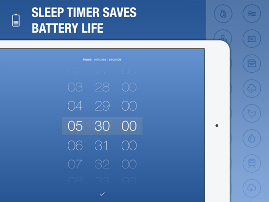 Relaxing Sounds, Sleep Easy iPad screenshot 4 - Health & Fitness app