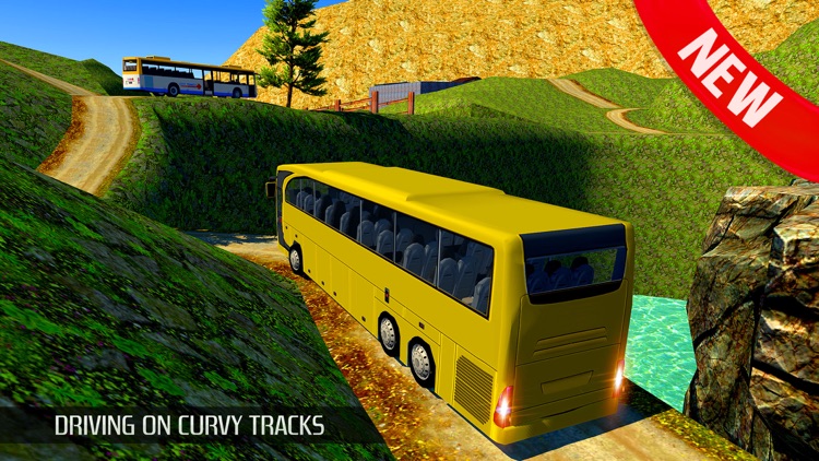 Driving Offroad Bus Challenge screenshot-5