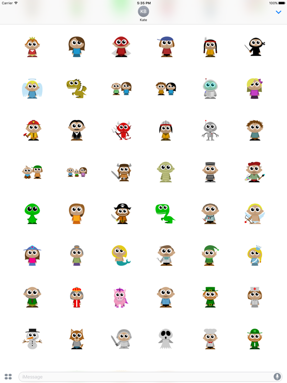 Screenshot #4 pour Adorable People Sticker