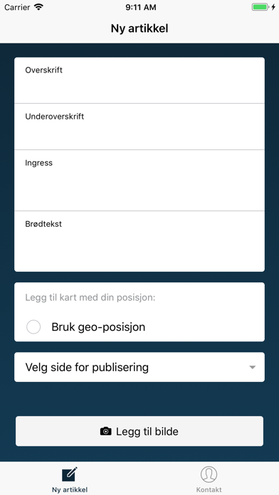 CustomPublish CMS Screenshot 2 of 2