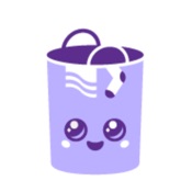 Purple Hamper